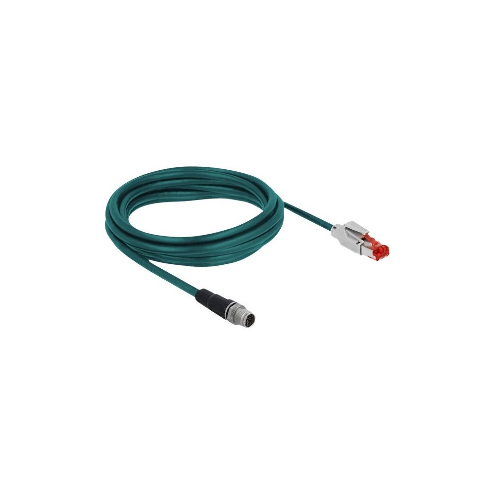 DeLOCK Delock nätverkskabel - 3 m - vattenblå