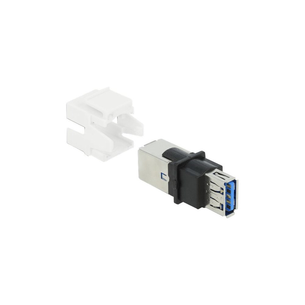 DeLOCK Delock Keystone module - USB-adapter - USB typ A till USB Type B