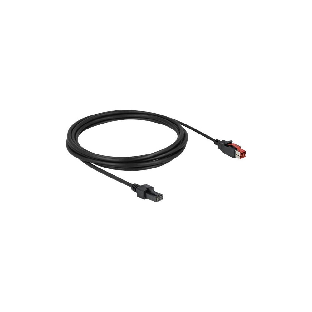 DeLOCK Delock - USB-kabel med egen strömförsörjning - USB PlusPower (24 V) till 4-stifts mini-DIN - 3 m