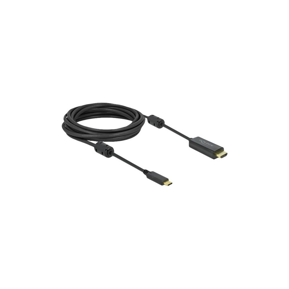 DeLOCK Delock kabel för video / ljud - HDMI / USB - 5 m