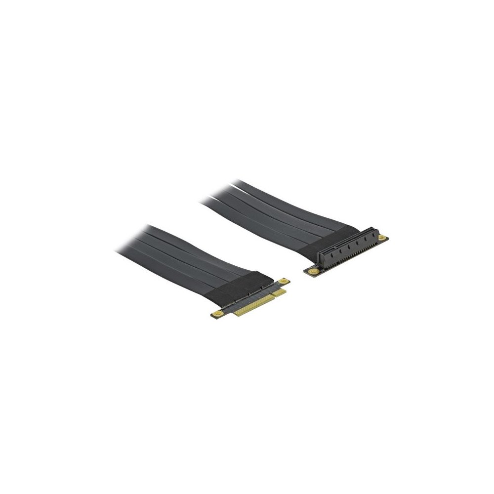 DeLOCK Delock Riser Card PCI Express x8 to x8 with flexible cable - kort för stigare