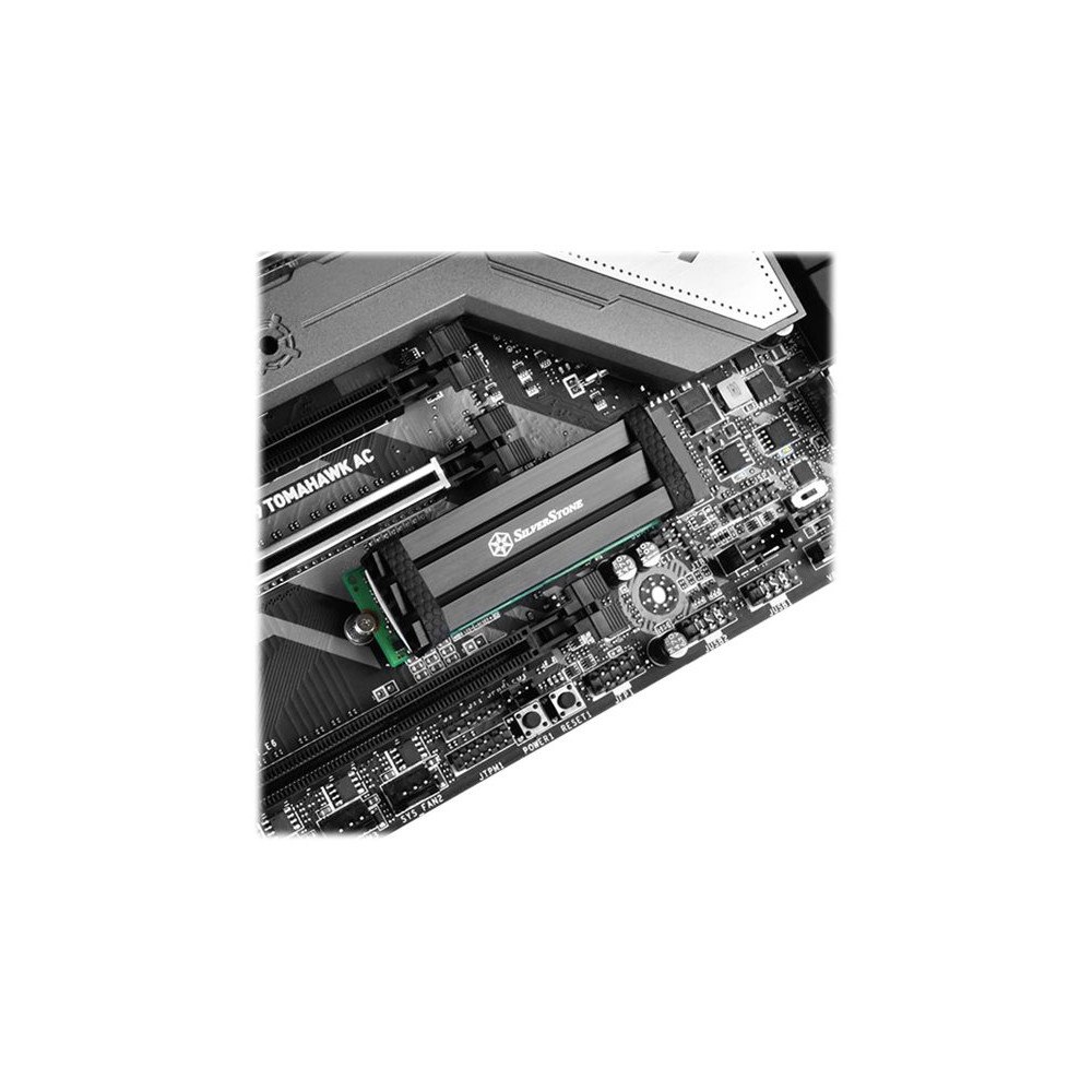 Silverstone Technology SilverStone TP02-M2 - kylfläns för halvledarenhet