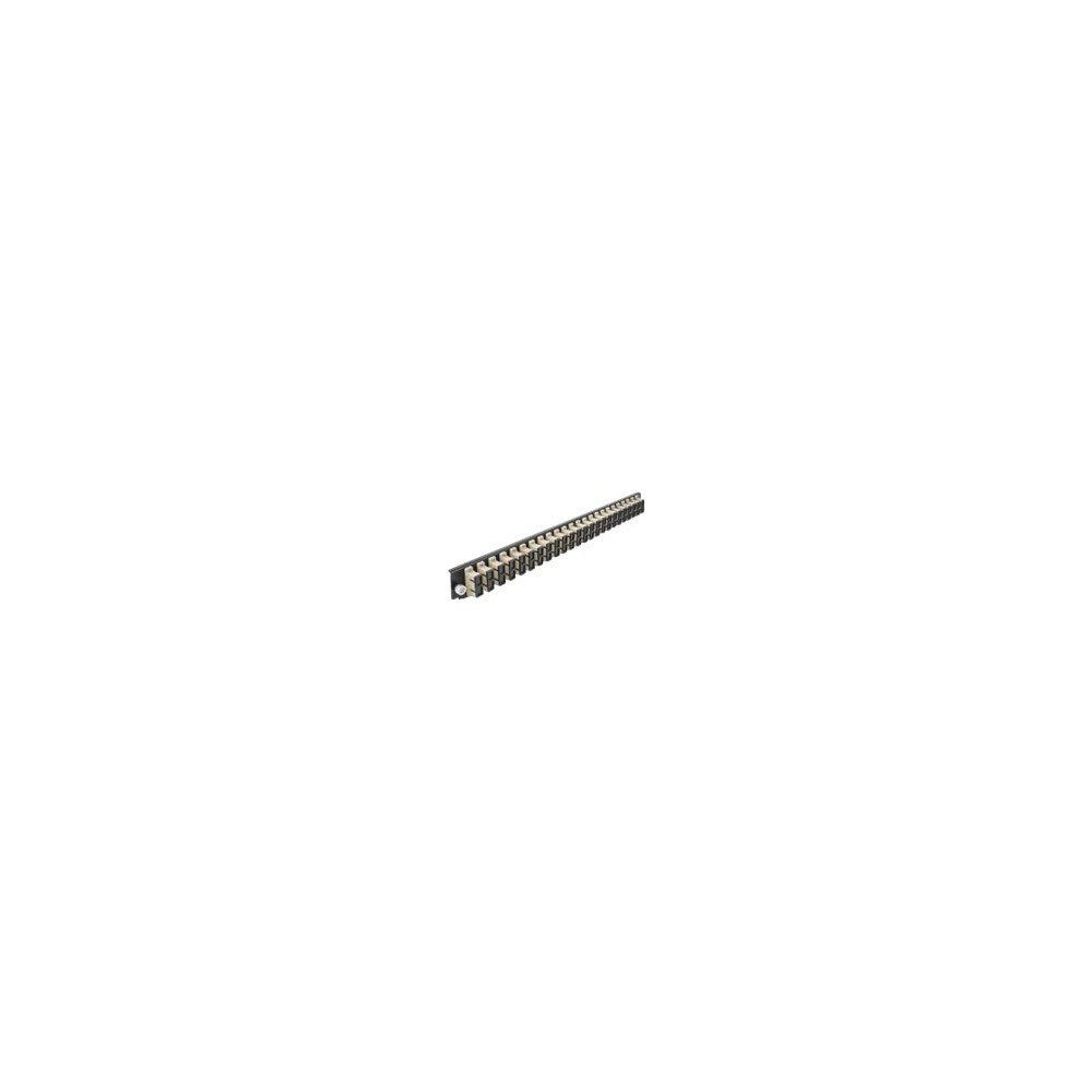 DeLOCK Delock fiber-optic splice box rack mount panel - 1U - 19"