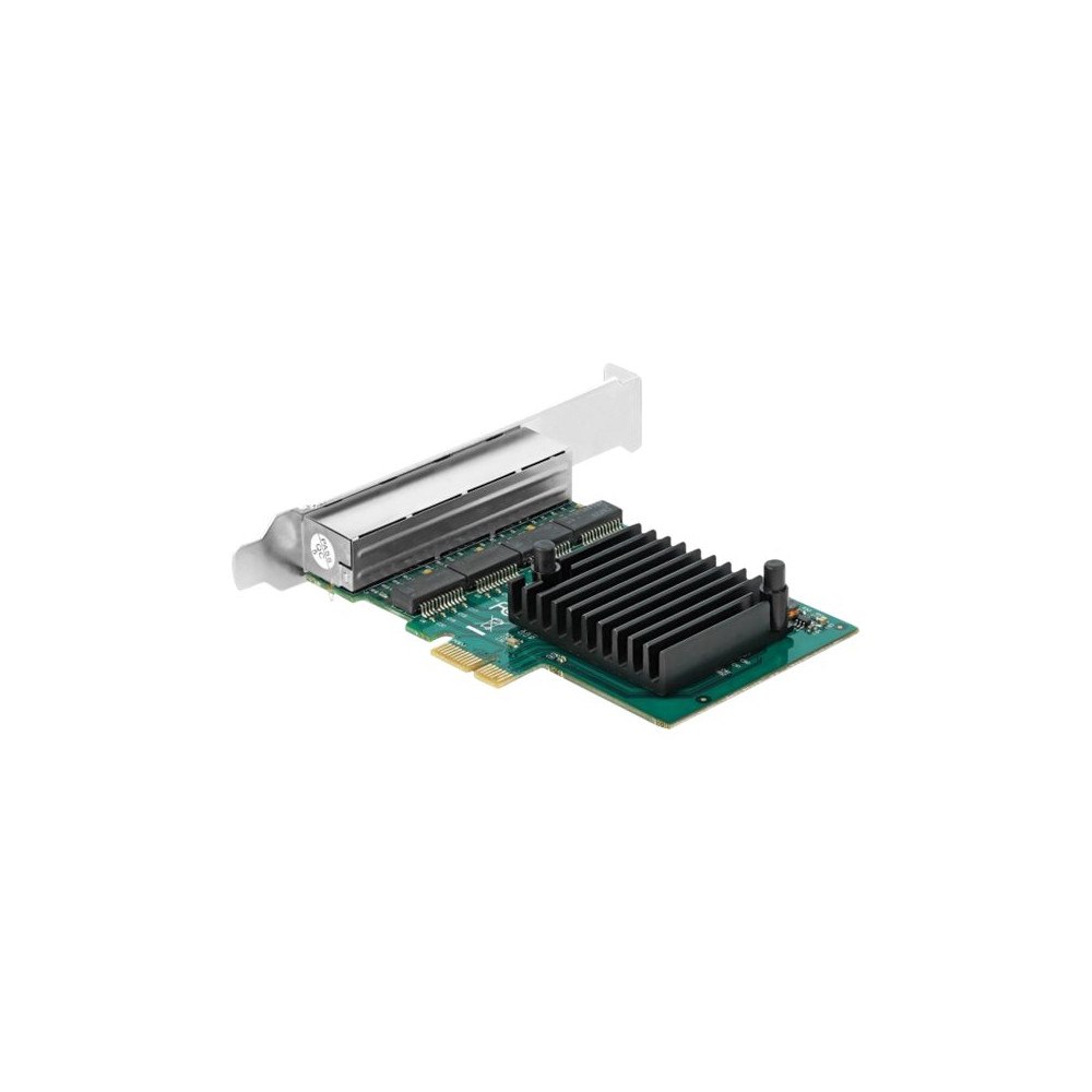 DeLOCK Delock - nätverksadapter - PCIe 2.0 - Gigabit Ethernet x 4