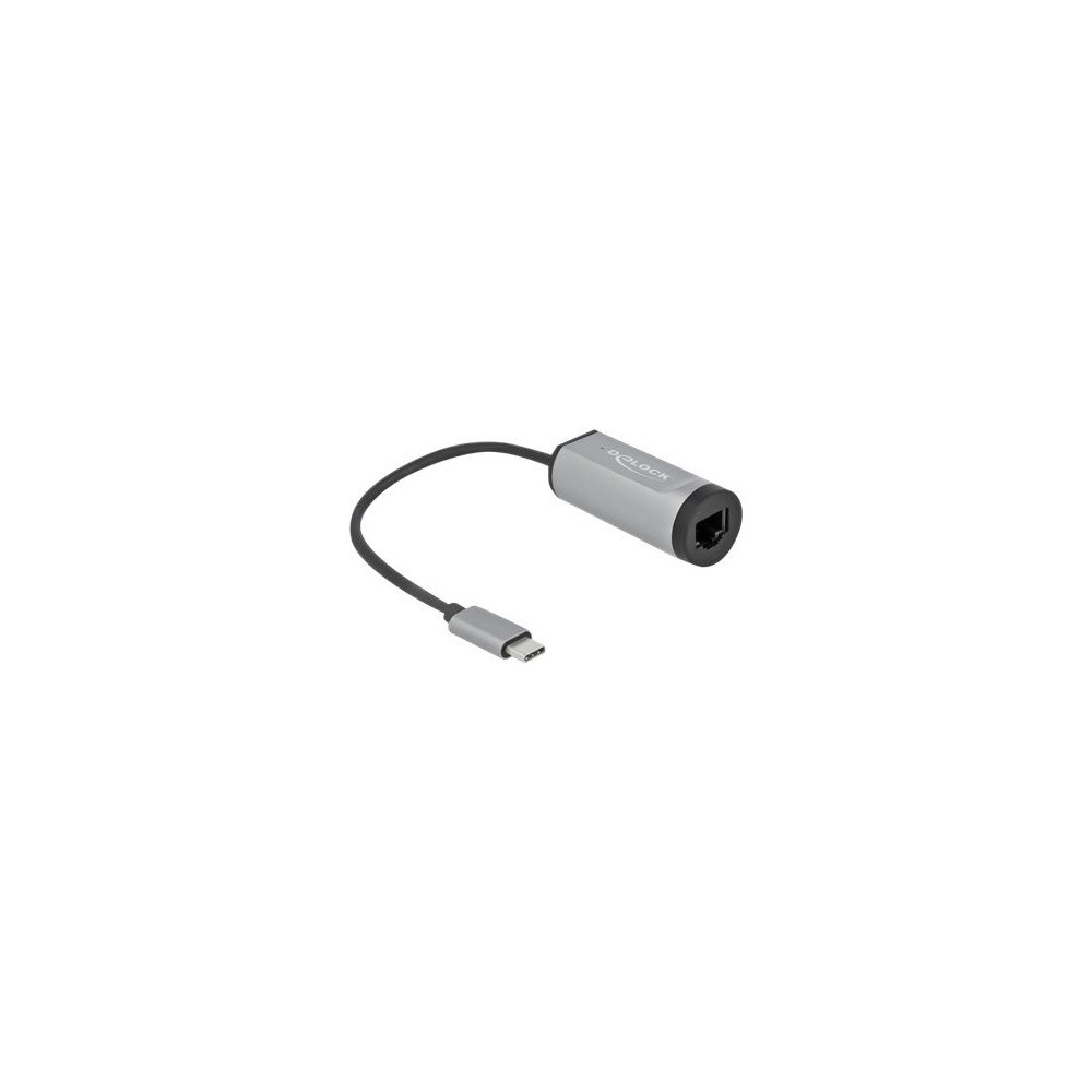 DeLOCK Delock - nätverksadapter - USB-C 3.2 Gen 1 / Thunderbolt 3 - Gigabit Ethernet x 1