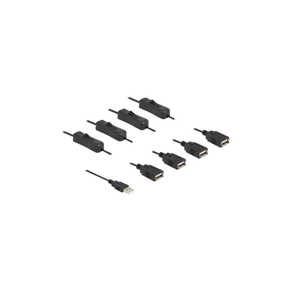 DeLOCK Delock - strömdelare - USB till USB - 1 m