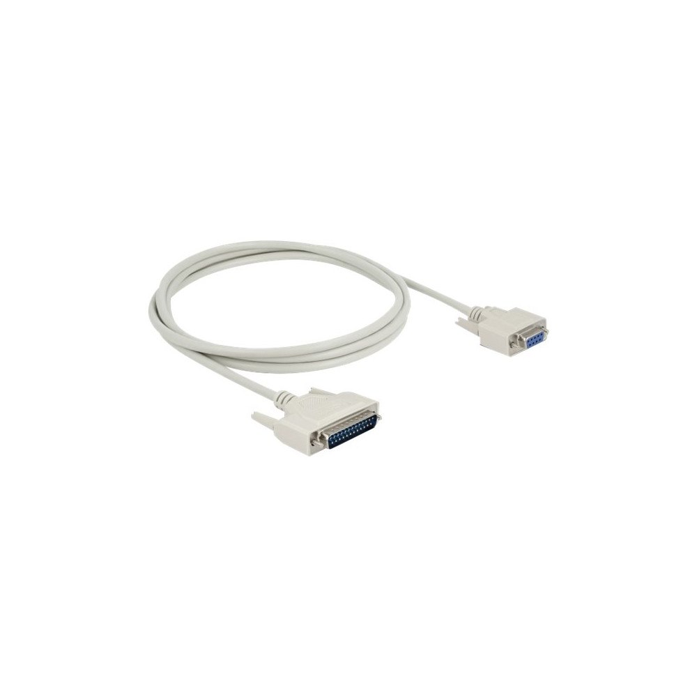 DeLOCK Delock - seriell kabel - DB-25 till DB-9 - 2 m