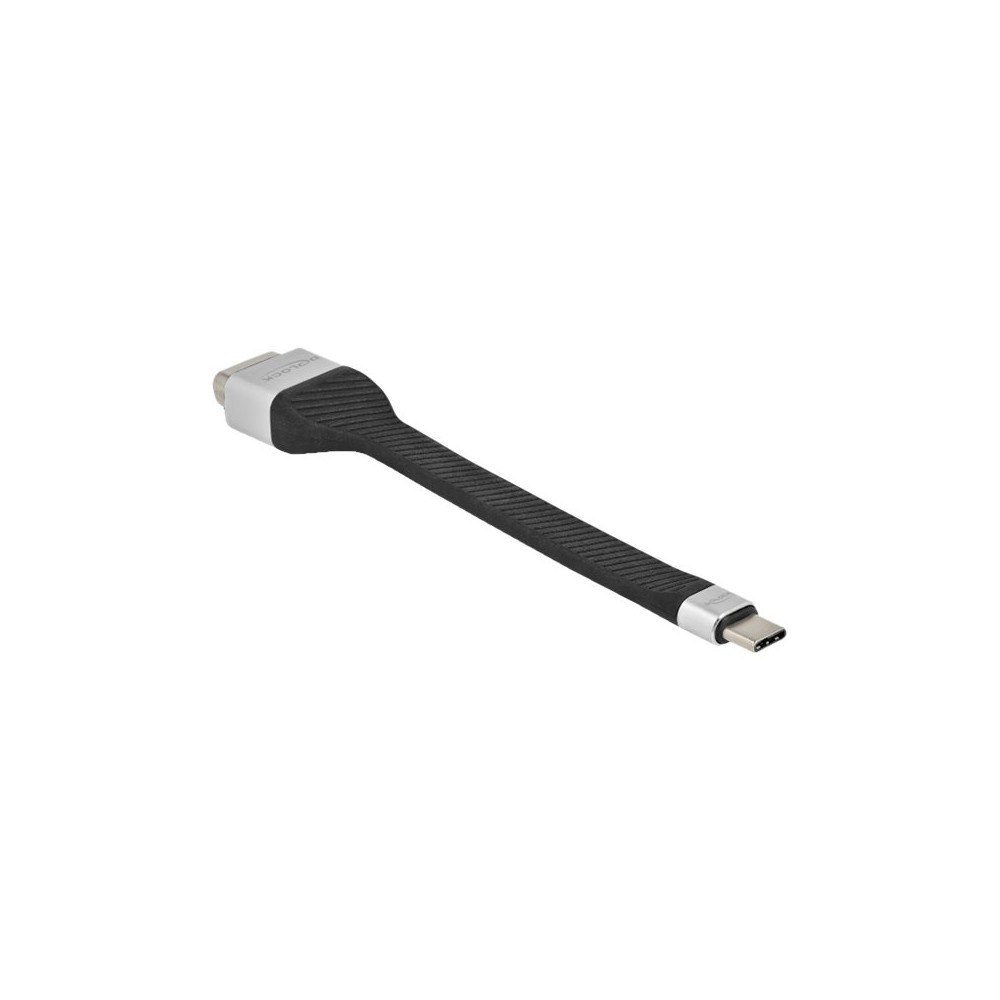 DeLOCK Delock - USB/VGA-adapter - 24 pin USB-C till HD-15 (VGA) - 13 cm