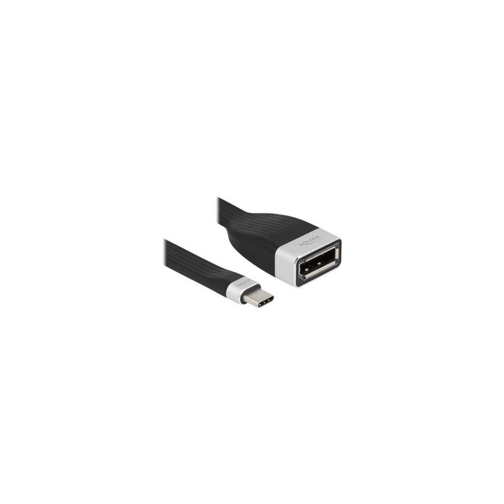 DeLOCK Delock - videokort - 24 pin USB-C till DisplayPort - 13.5 cm