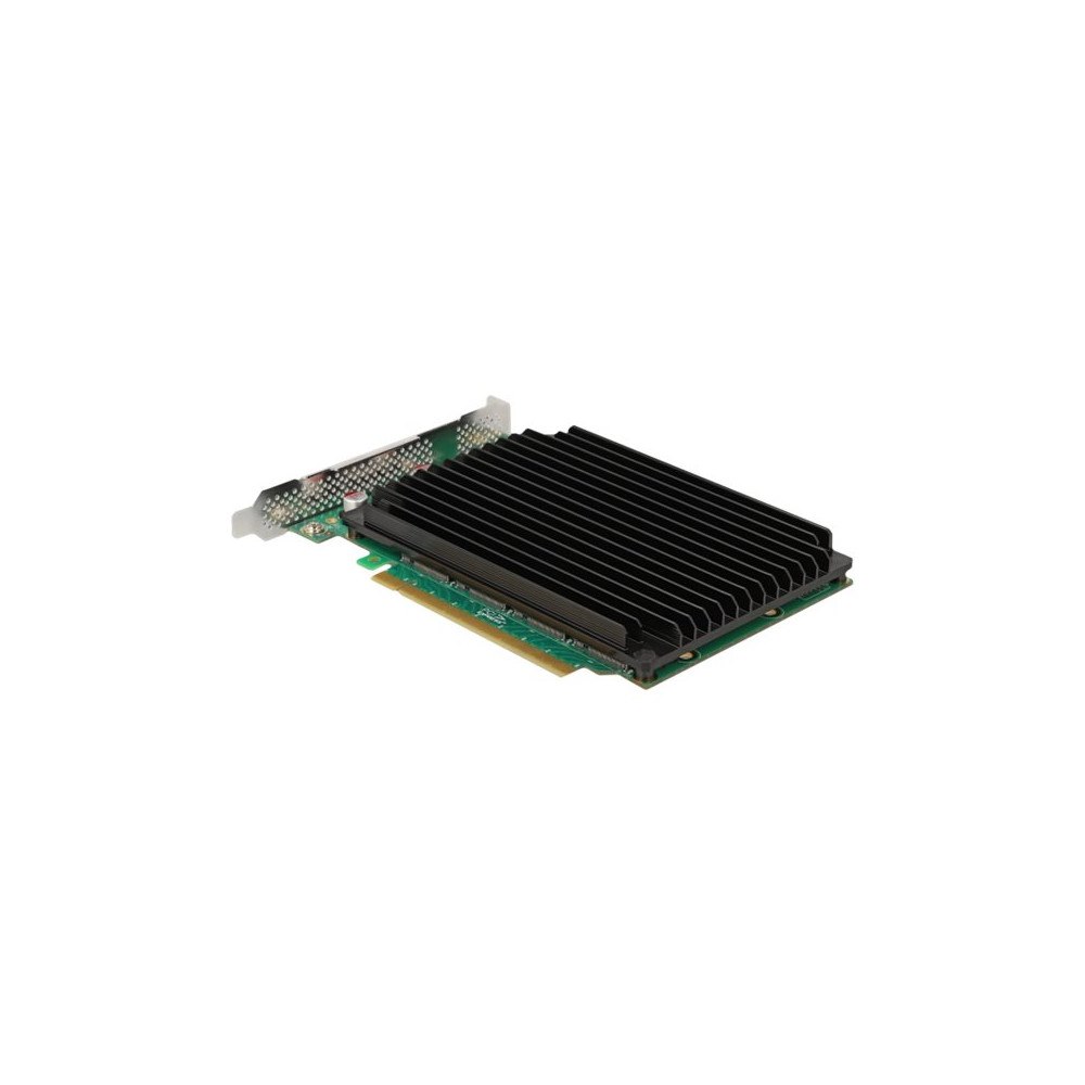 DeLOCK Delock PCI Express x16 Card to 4 x internal NVMe M.2 Key M - Bifurcation - kontrollerkort - M.2 NVMe Card - PCIe 4.0 x16