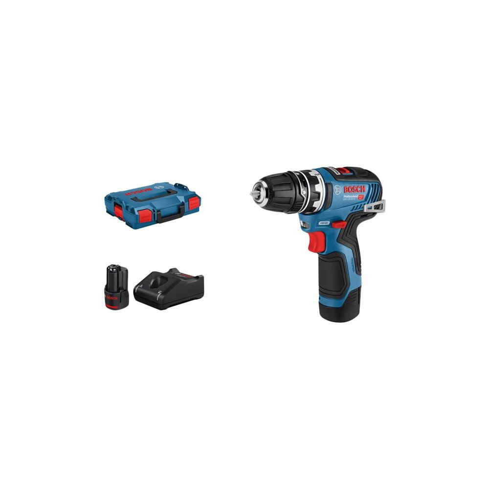 Bosch Group Bosch GSR 12V-35 FC Professional - borr/drivare - sladdlös - 2 hastigheter - 2 batterier