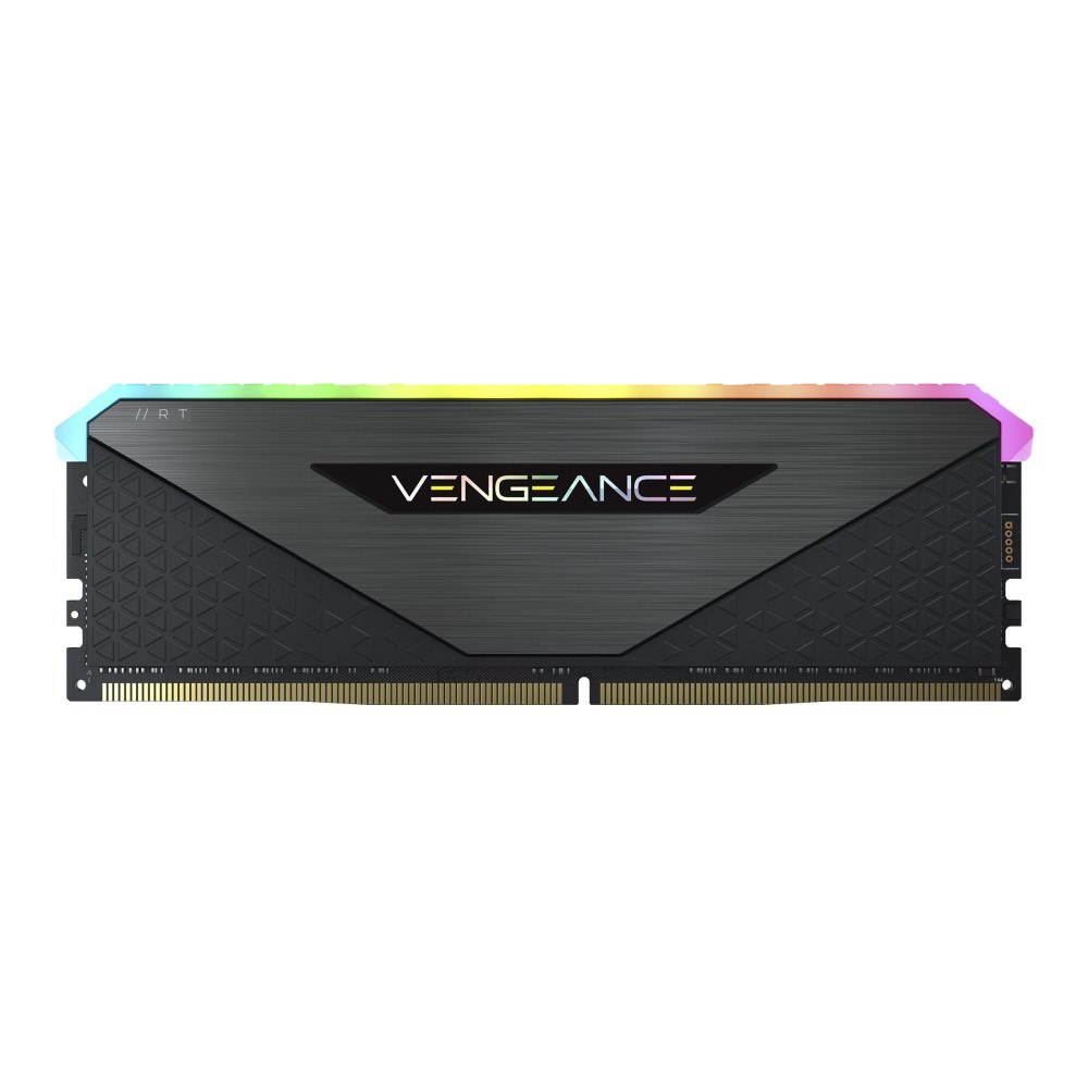 Corsair CORSAIR Vengeance RGB RT - DDR4 - sats - 16 GB: 2 x 8 GB - DIMM 288-pin / PC4-25600 - ej buffrad