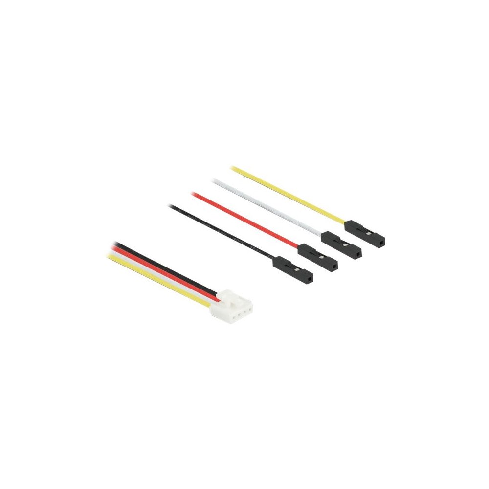 DeLOCK Delock IOT - ström-/datakabel - 4 pin Grove till bygelkablar - 10 cm