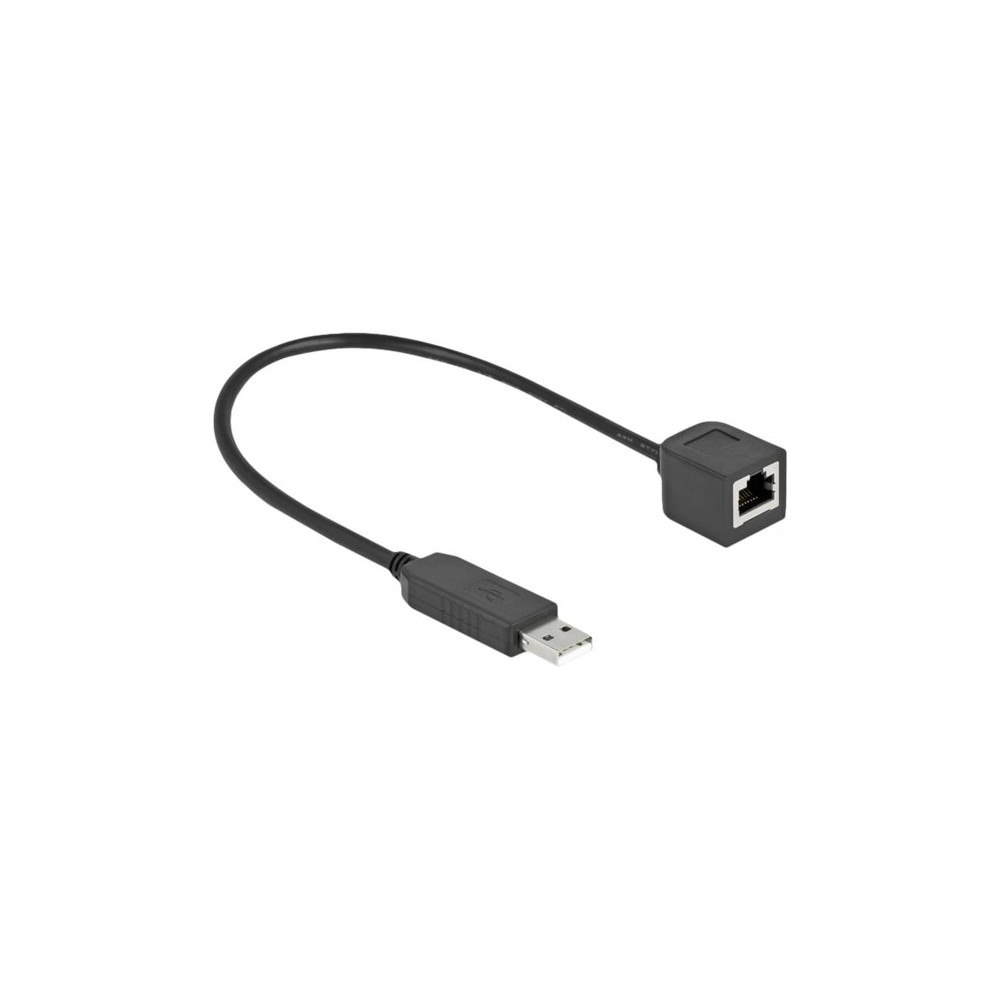 DeLOCK Delock seriell adapter - 25 cm - svart