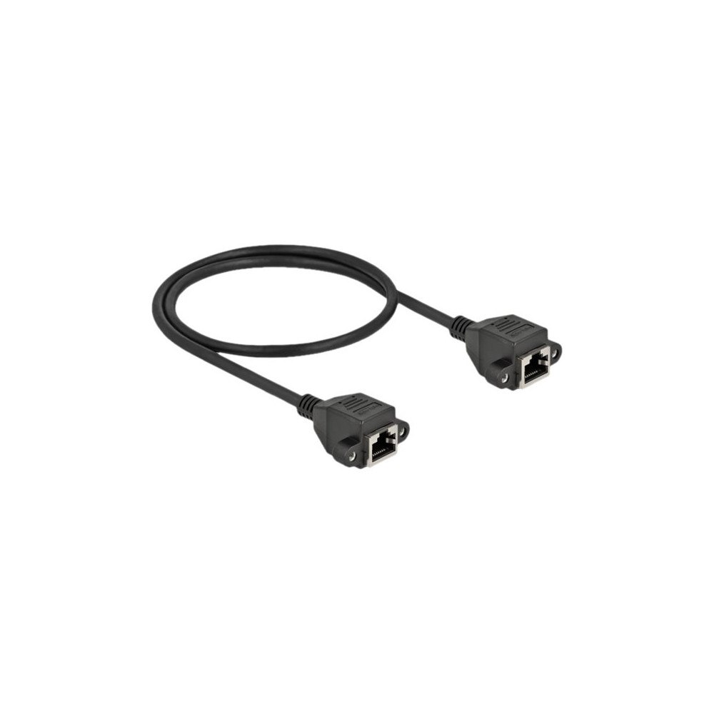 DeLOCK Delock nätverkskabel - 50 cm - svart