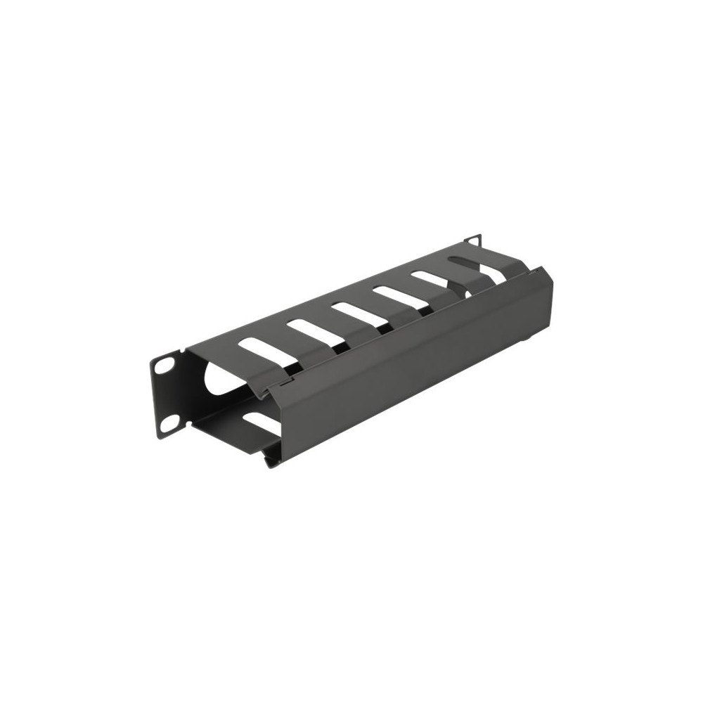 DeLOCK Delock rack cable management routing panel - 1U - 10" - with opening