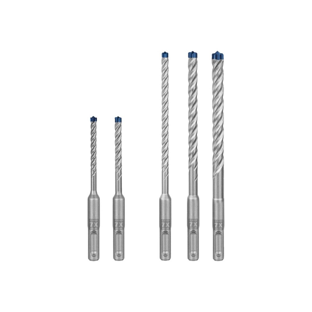 Bosch Group Bosch Expert 7x borrsats - för betong, armerad betong, granit, fastbetong, gneiss - 5 delar