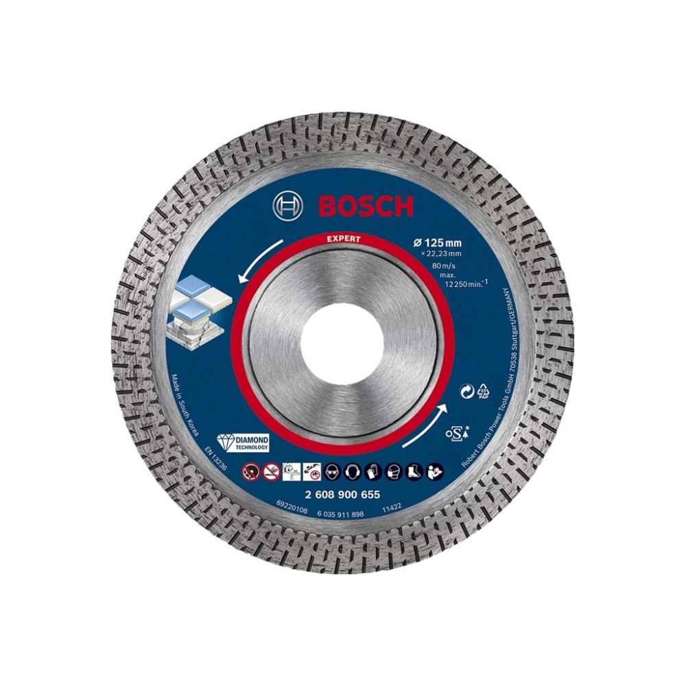 Bosch Group Bosch Expert HardCeramic skärskiva i diamant - för hard tile, hard stone