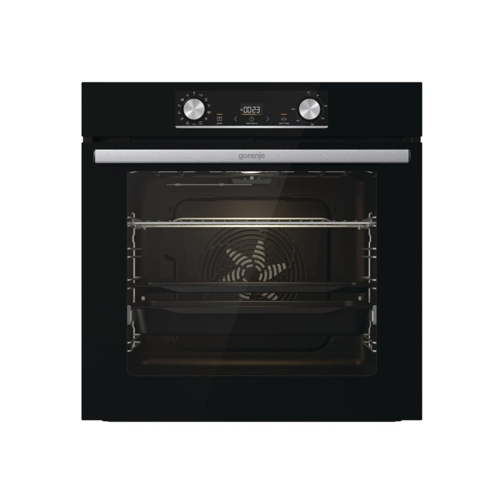 Gorenje Gorenje Essential Black Steam Set - BOSX6737E06BG+ECT43X - ugn med spisplatta - inbyggd