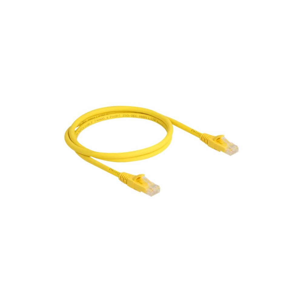 DeLOCK Delock patch-kabel - 1 m - gul