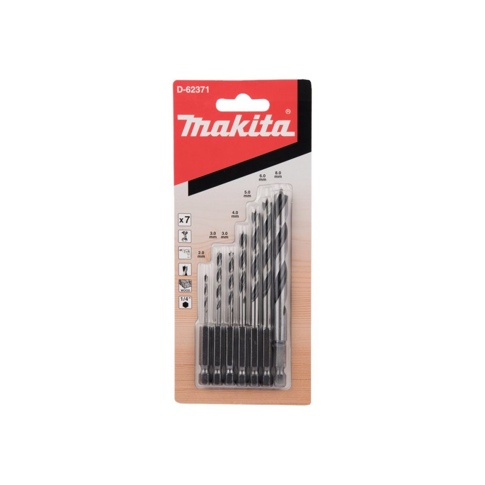 Makita Makita borrsats - för trä - 7 delar