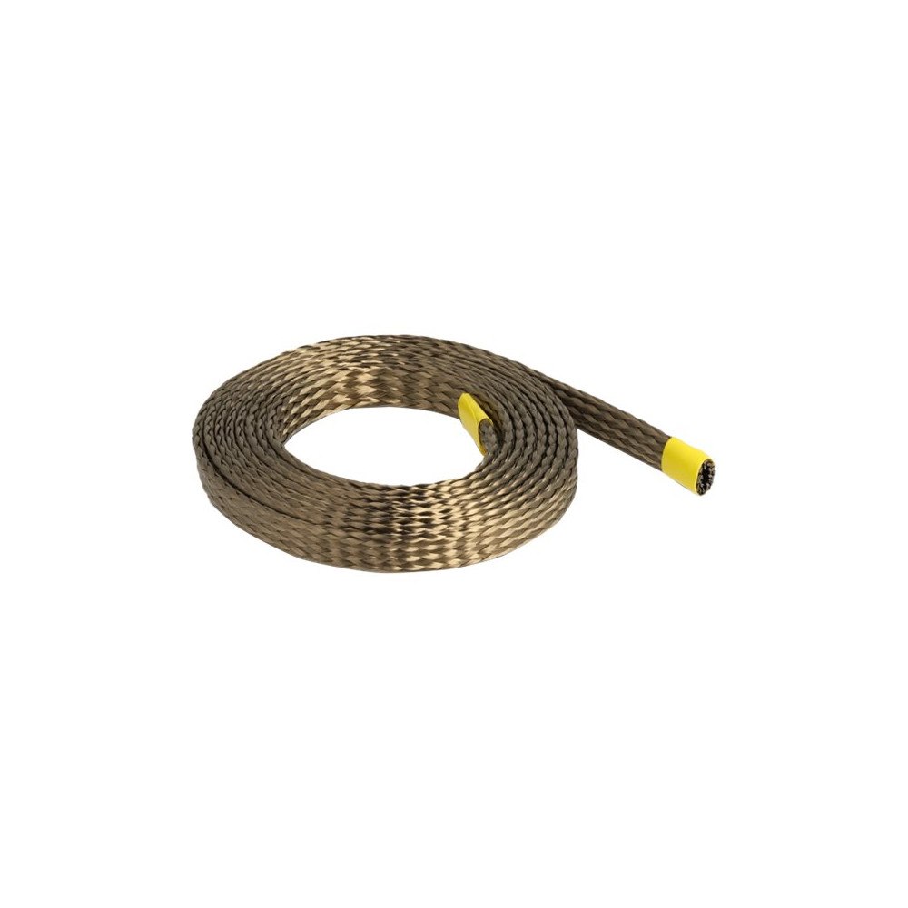 DeLOCK Delock kabelhanteringsfodral - 10 mm, flätad, tillverkad av basaltfibrer
