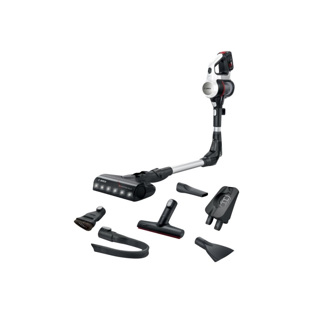 Bosch Group Bosch Unlimited 7 BSS711W - dammsugare - sladdlös - skaft/handhållen - 1 batteri, laddare medföljer - vit