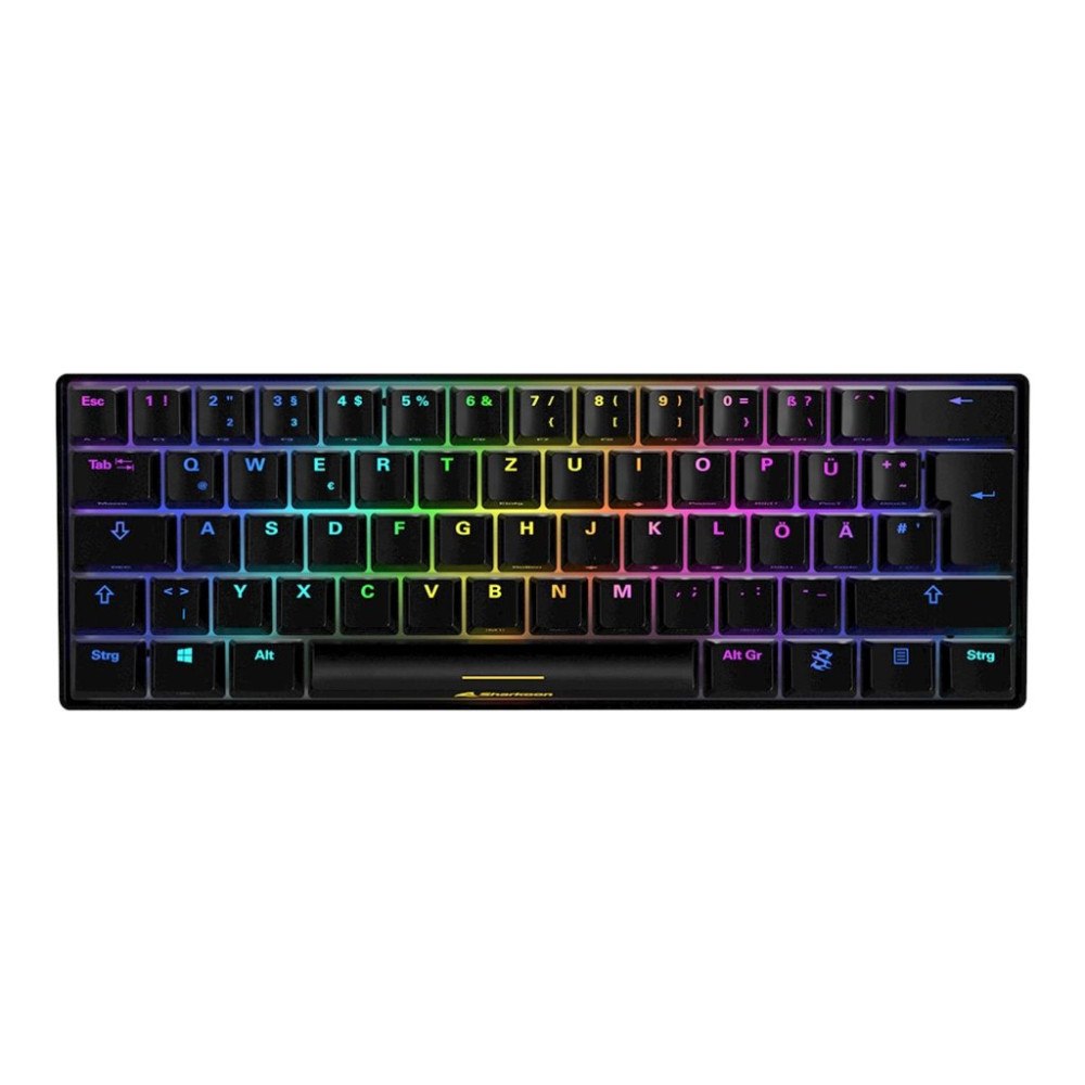Sharkoon Sharkoon SKILLER SGK50 S4 - tangentbord - QWERTZ - tysk - svart Inmatningsenhet