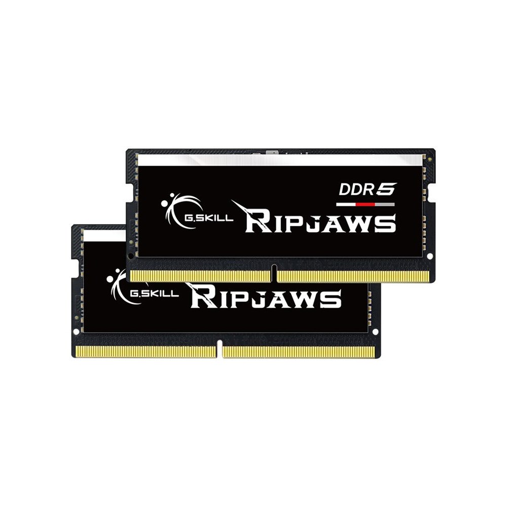 G.Skill G.Skill Ripjaws - DDR5 - sats - 64 GB: 2 x 32 GB - SO DIMM 262-pin - 4800 MHz / PC5-38400 - ej buffrad