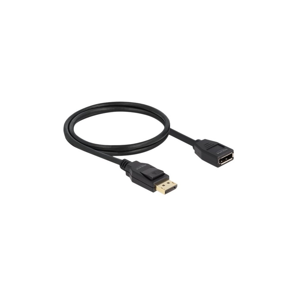 DeLOCK Delock - DisplayPort-förlängningskabel - DisplayPort till DisplayPort - 1 m