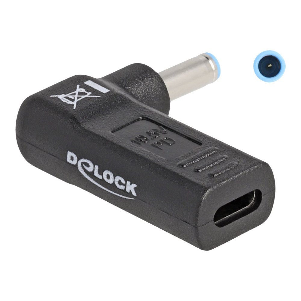 DeLOCK Delock - strömadapter - 24 pin USB-C till likströmskontakt 4,5 x 3,0 mm