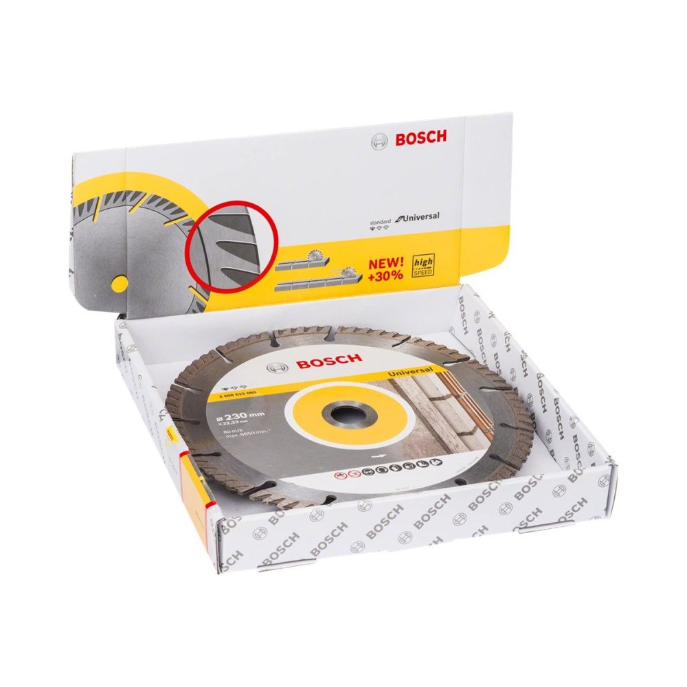 Bosch Group Bosch Standard for Universal skärskiva i diamant - för betong, murverk - 10 delar