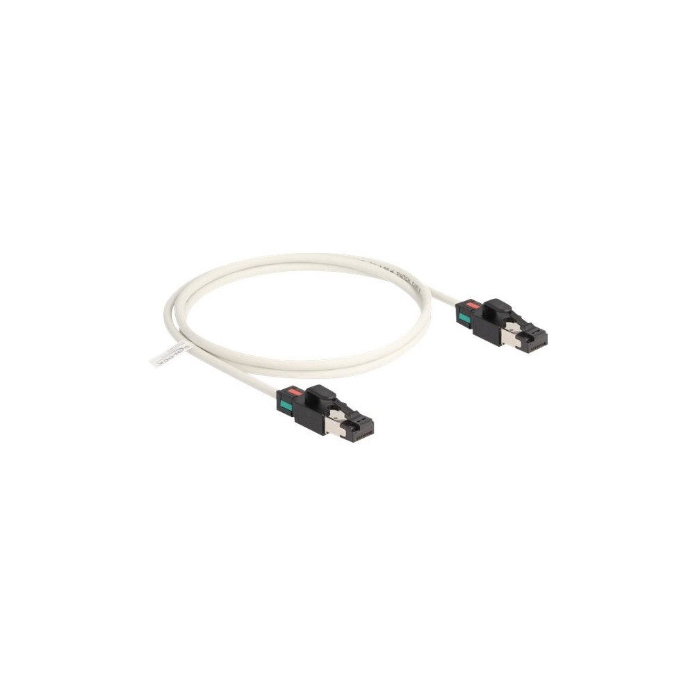 DeLOCK Delock patch-kabel - 1 m - vit