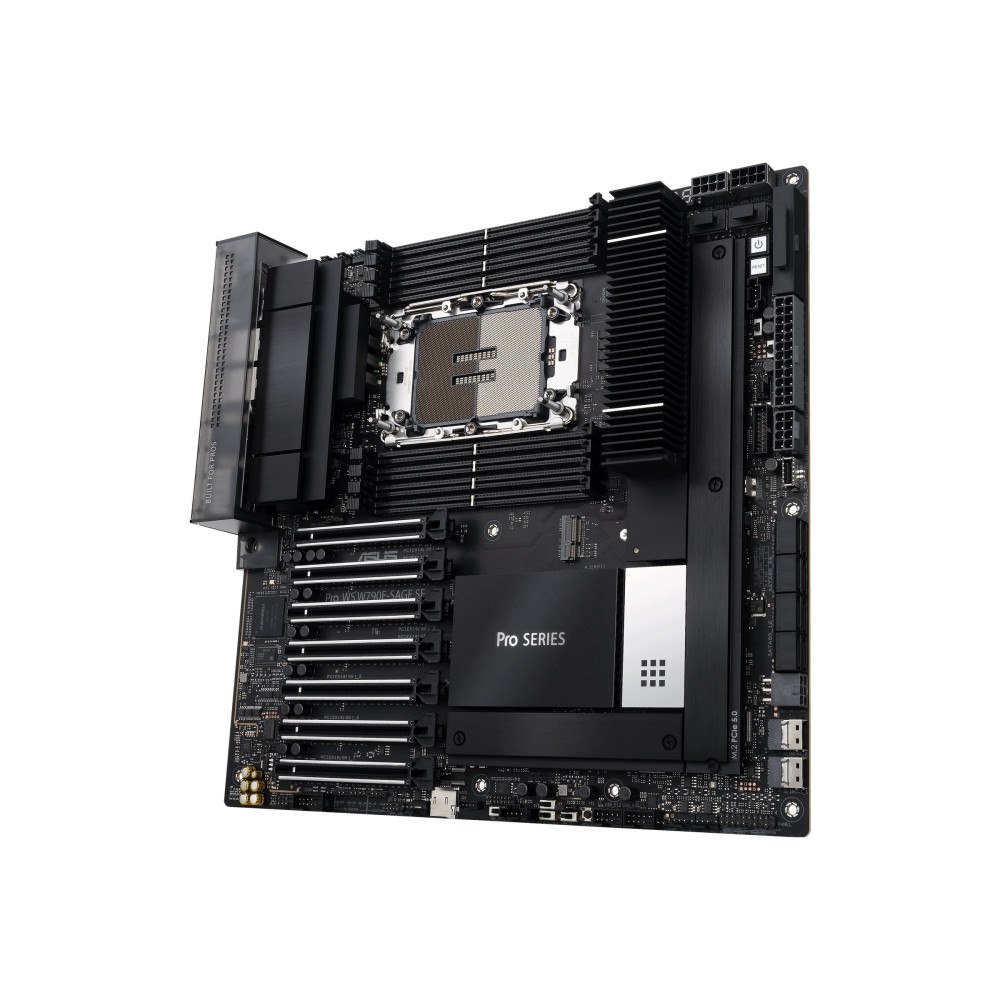 ASUSTeK COMPUTER ASUS PRO WS W790E-SAGE SE - moderkort - SSI EEB - LGA4677 Socket-E - W790