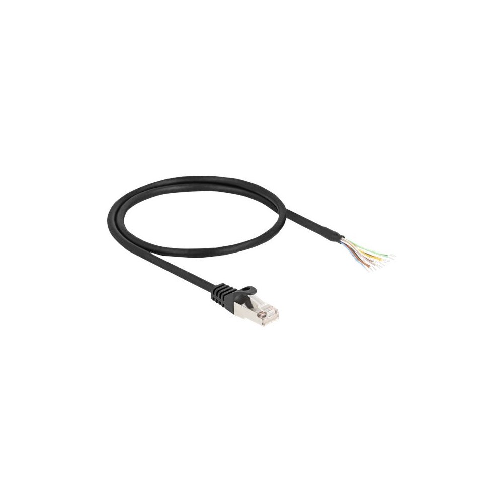 DeLOCK Delock nätverkskabel - 50 cm - svart