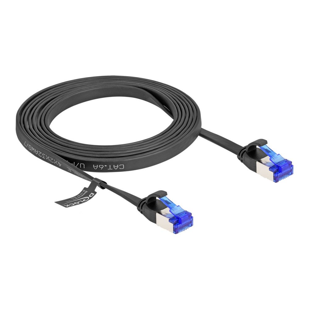 DeLOCK Delock patch-kabel - 2 m - svart