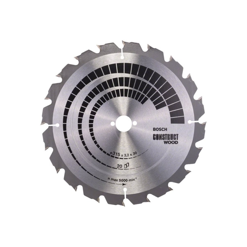 Bosch Group Bosch Construct Wood cirkelsågblad - för trä med spikar, construction wood with mortar and nails