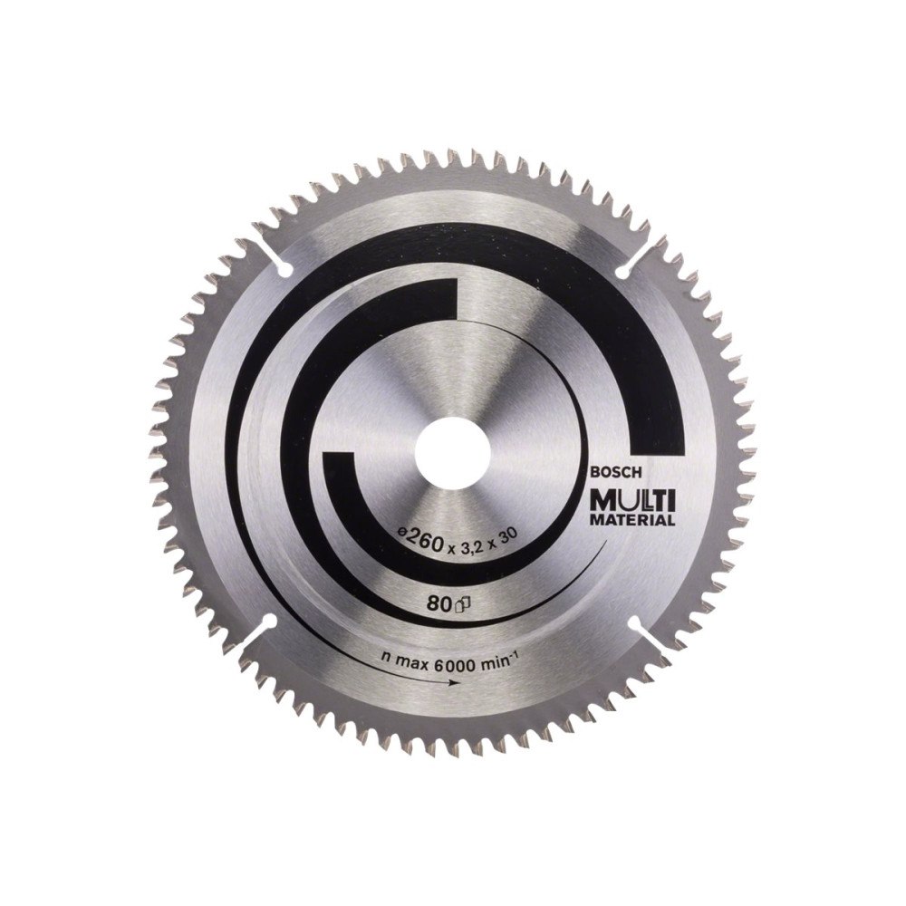 Bosch Group Bosch Multi Material cirkelsågblad - för trä, plast, aluminum, icke-järnhaltig metall, epoxi, skrovliga material
