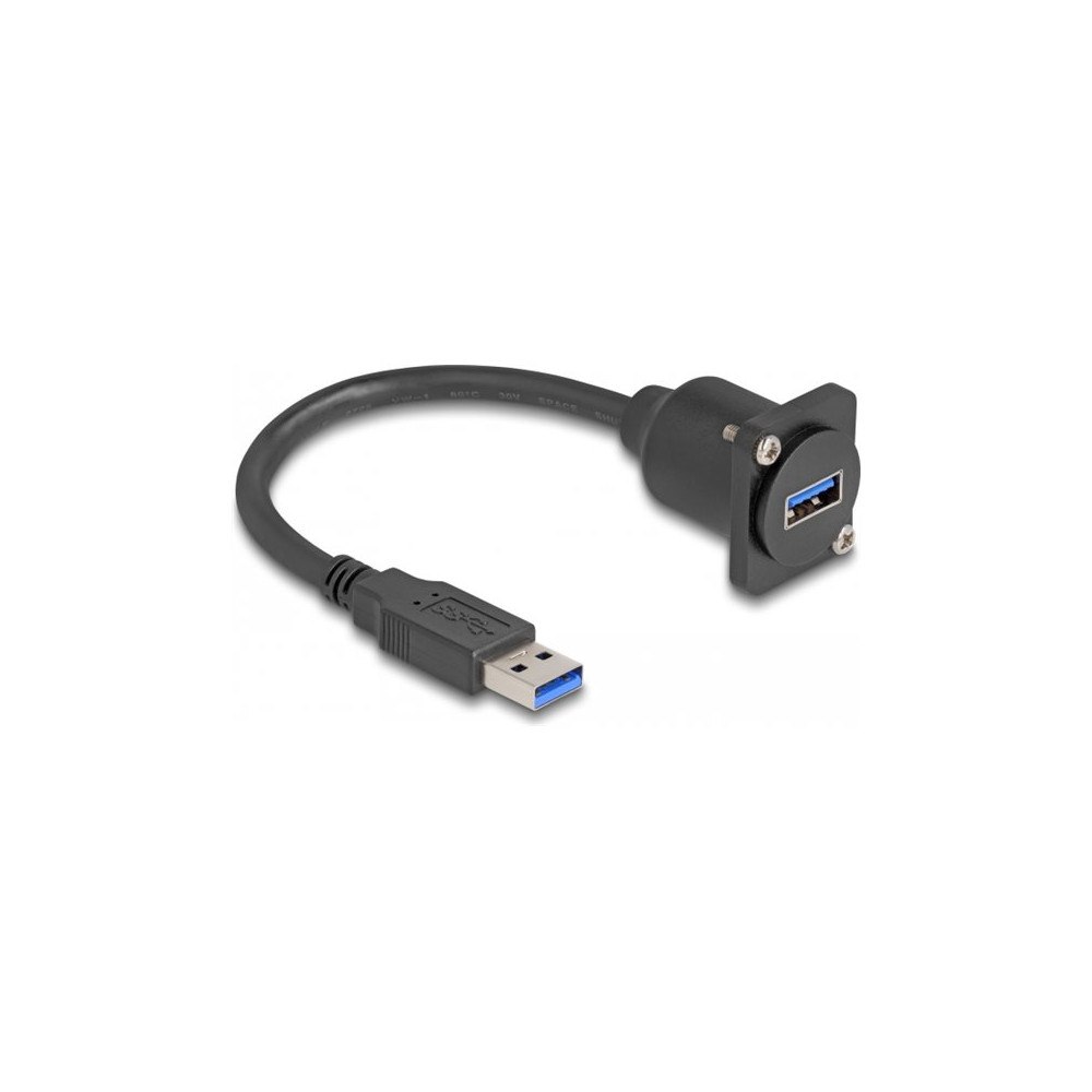 DeLOCK Delock - USB-förlängningskabel - USB typ A till USB typ A - 20 cm