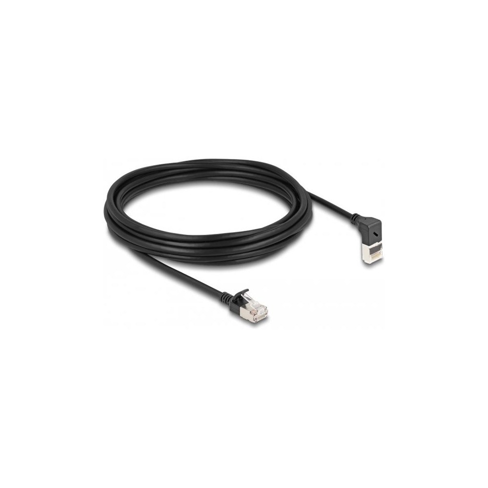 DeLOCK Delock patch-kabel - 5 m - svart