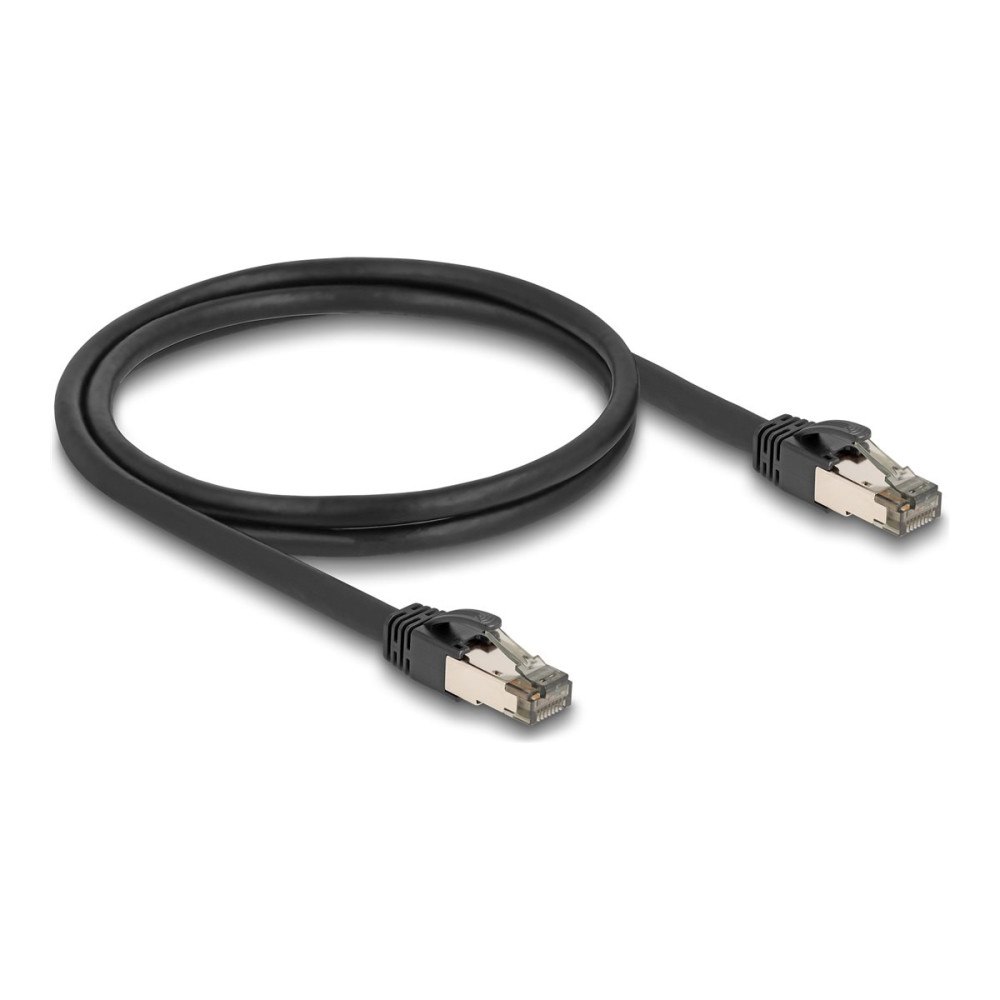 DeLOCK Delock nätverkskabel - 1 m - svart