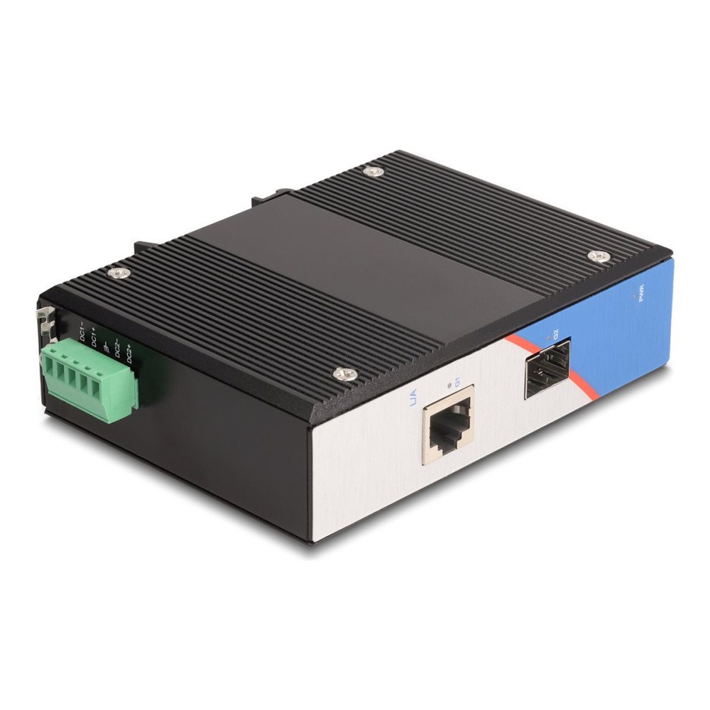 DeLOCK Delock - fibermediekonverterare - 10Mb LAN, 100Mb LAN, 1GbE