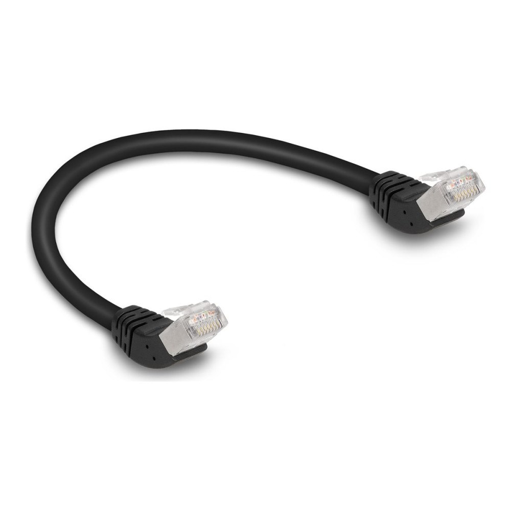 DeLOCK Delock patch-kabel - 25 cm - svart
