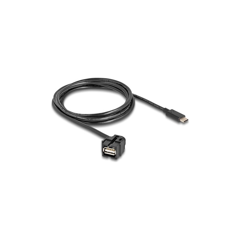 DeLOCK Delock - USB typ C-kabel - 24 pin USB-C till USB - 1.5 m