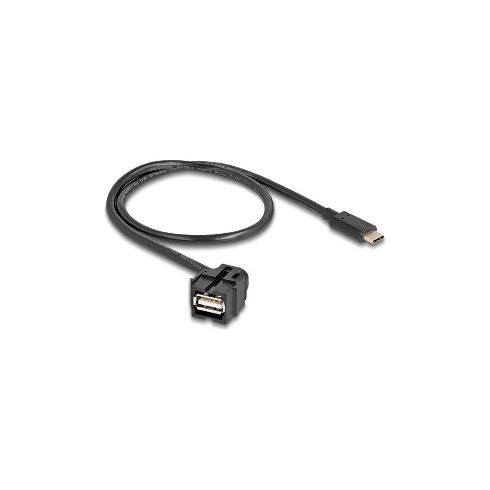 DeLOCK Delock - USB typ C-kabel - 24 pin USB-C till USB - 0.5 m