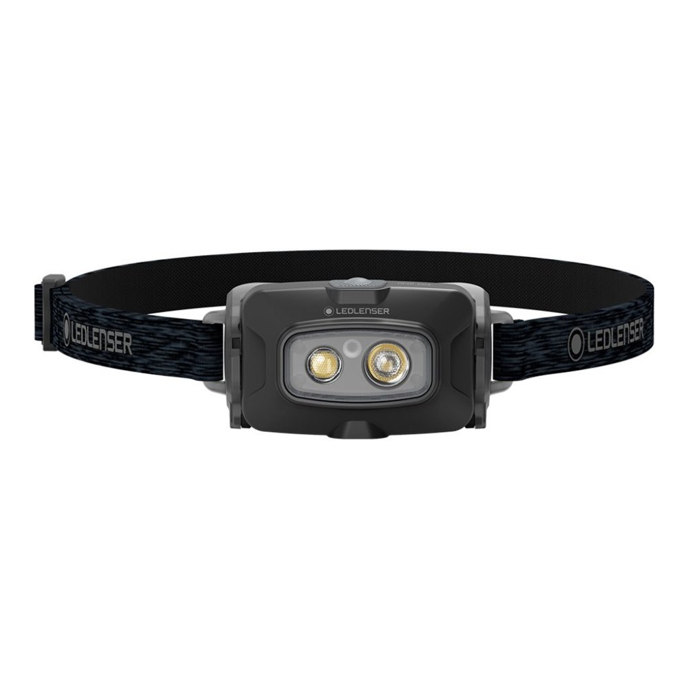 Leatherman Tool Group Ledlenser HF-Series HF4R Core - huvudficklampa - LED - rött/vitt ljus - 5200-6200 K - svart