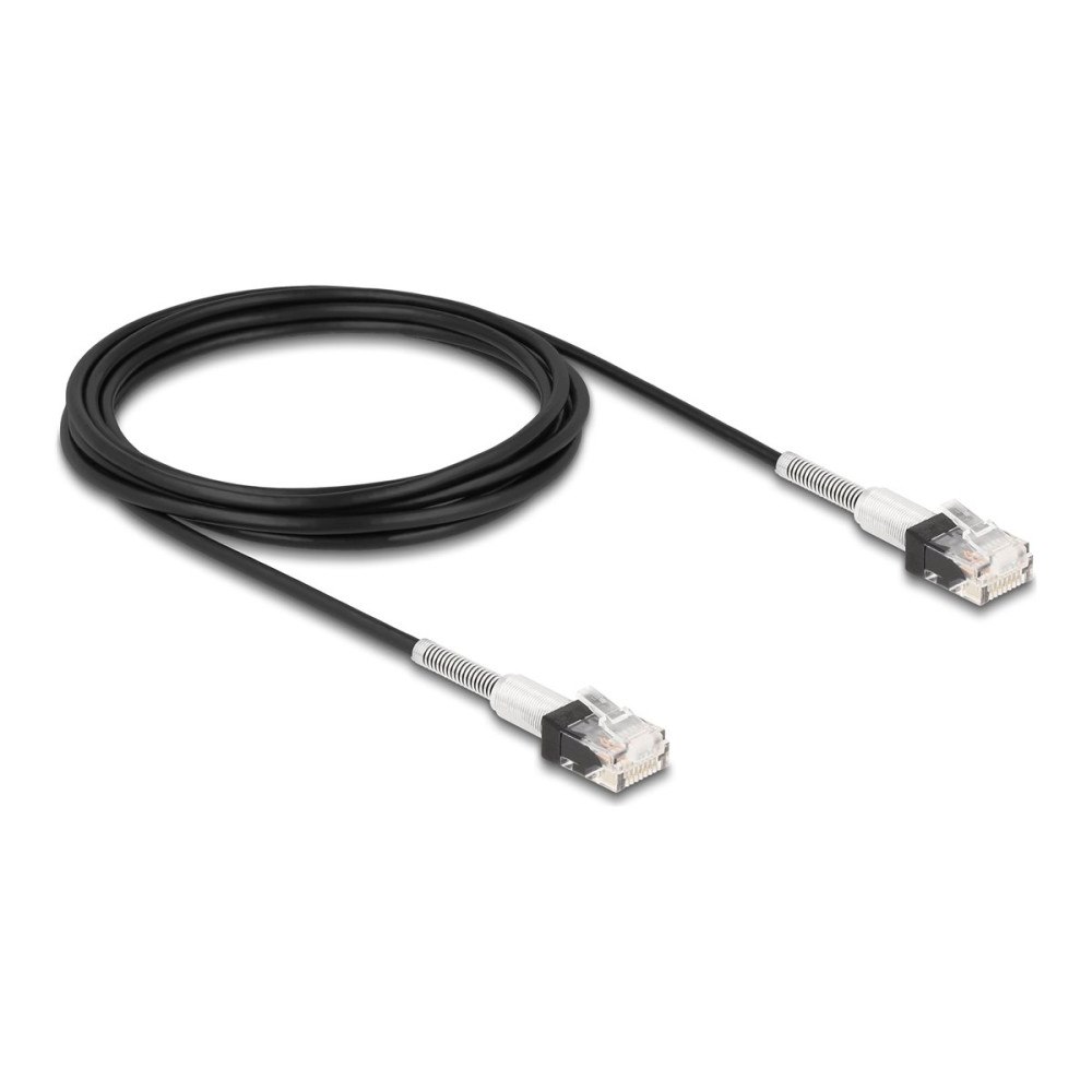 DeLOCK Delock patch-kabel - 3 m - svart