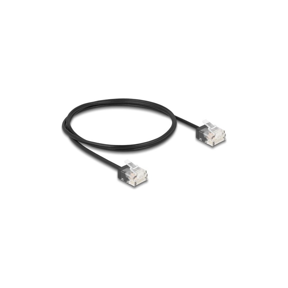 DeLOCK Delock patch-kabel - 1 m - svart