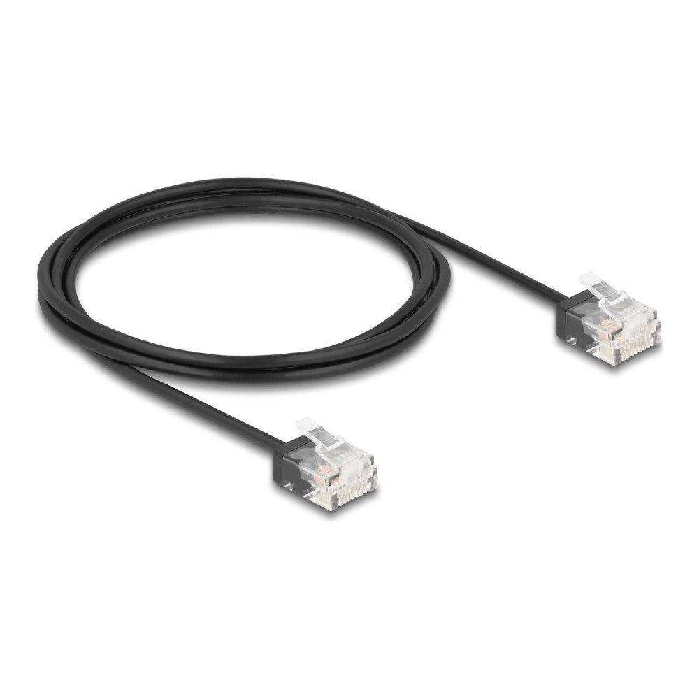 DeLOCK Delock patch-kabel - 2 m - svart