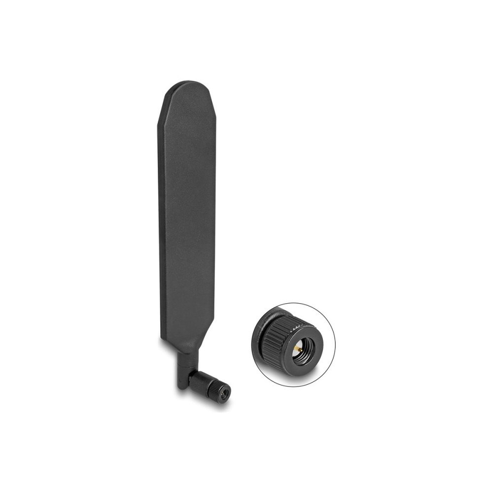 DeLOCK Delock antenn - SMA-kontakt, med lutande led, LTE GNSS, roterbar